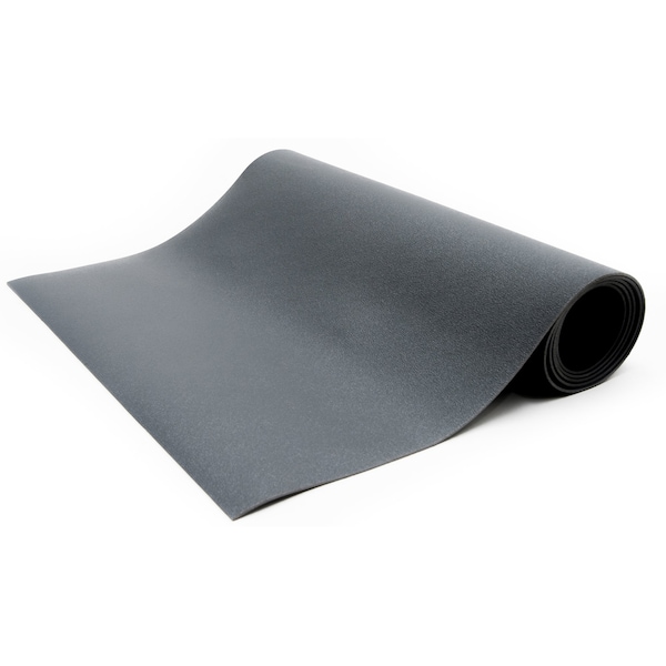 ESD Anti-Static Chair Mat Roll, 3 Ft. x 20 Ft., 0.19 In. Thick, Gray
